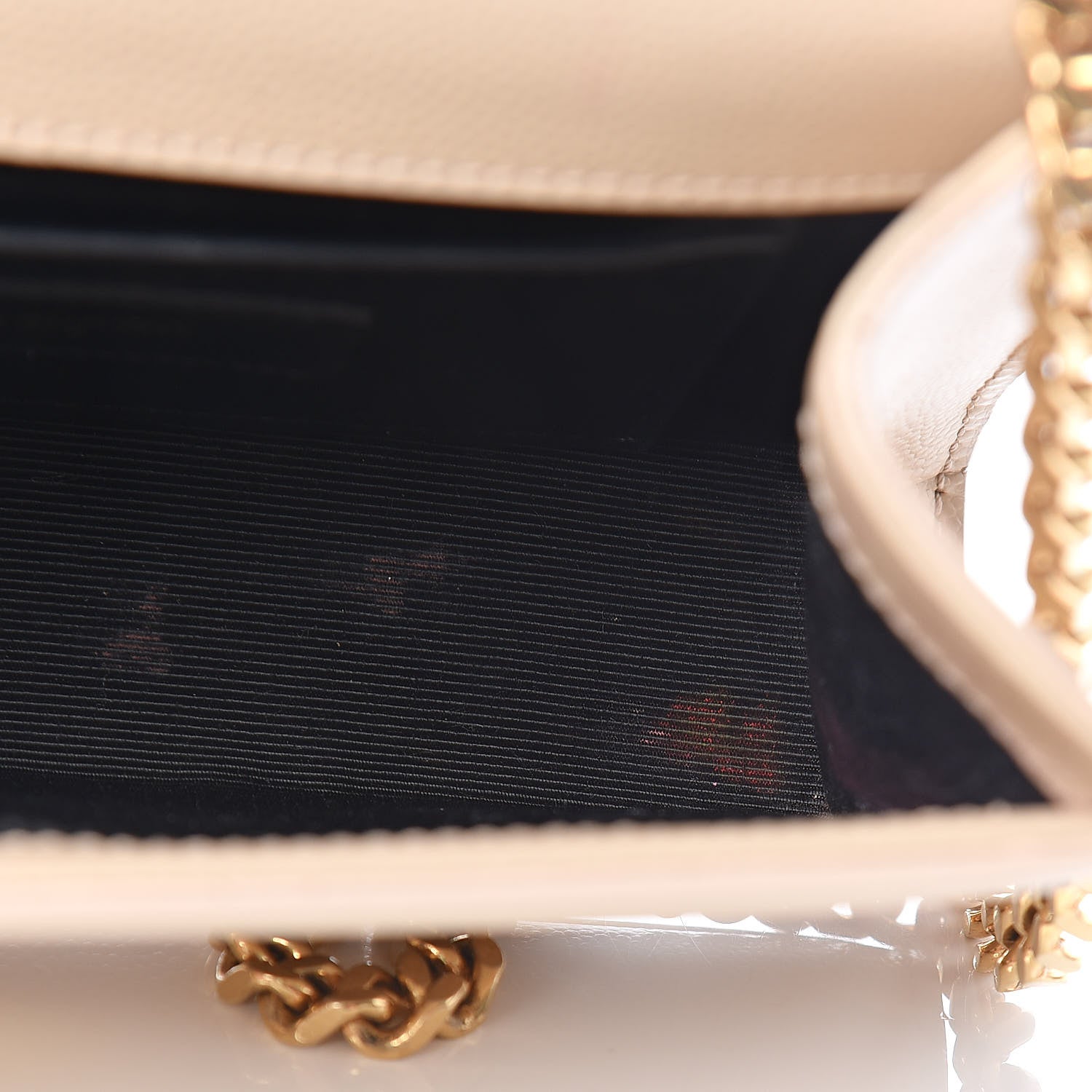 Saint Laurent Grain De Poudre Small Monogram Kate Satchel Nude Powder 7 of 12