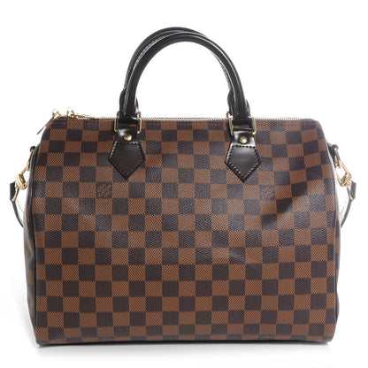 Louis Vuitton Damier Ebene Speedy Bandouliere 30 1 of 9