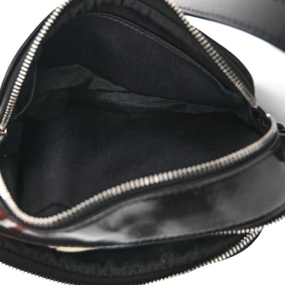 Burberry Coated Canvas Horseferry Print Micro Camera Bag Black 5 of 10