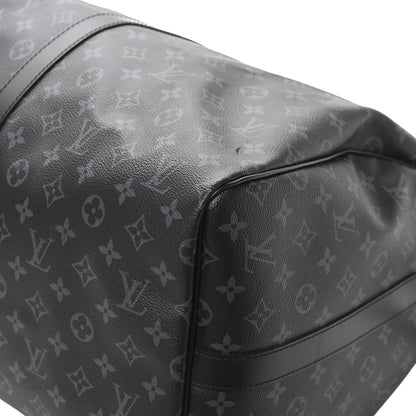 Louis Vuitton Monogram Eclipse Keepall Bandouliere 55 8 of 11