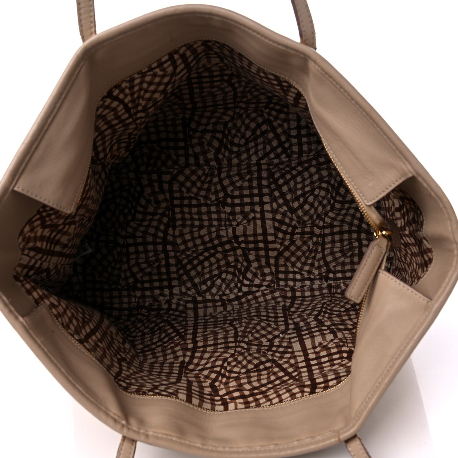 MCM Visetos Medium Liz Reversible Shopper Tote Beige 5 of 20