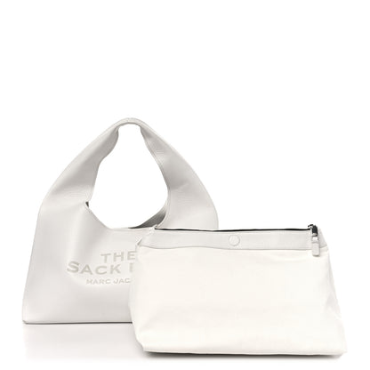 Marc Jacobs Grained Calfskin The XL Sack Bag White 3 of 12