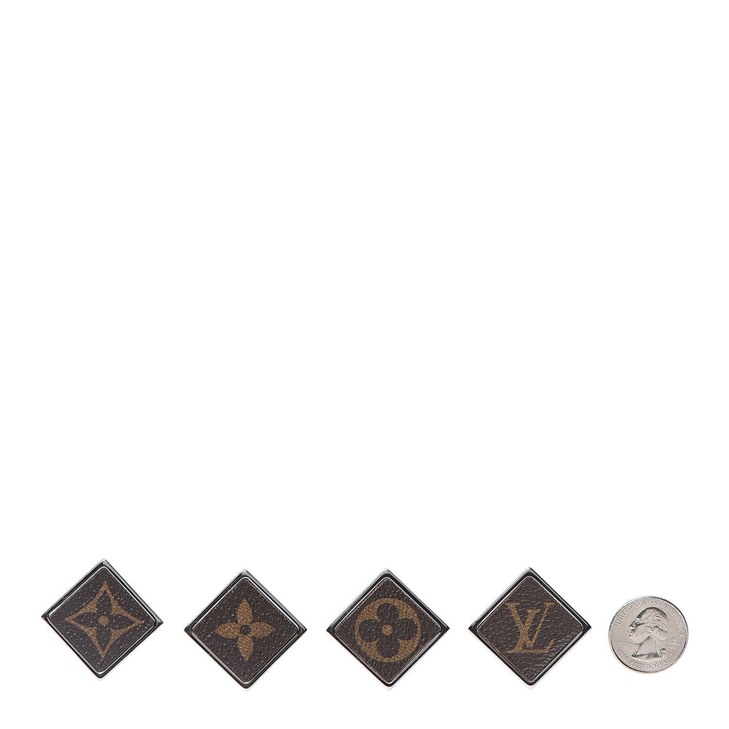 Louis Vuitton Monogram Canvas Pin Set 2 of 7