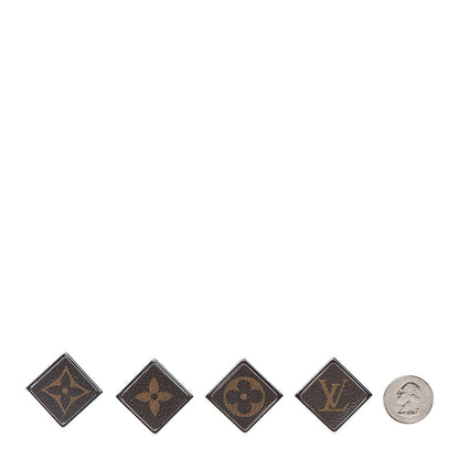 Louis Vuitton Monogram Canvas Pin Set 2 of 7