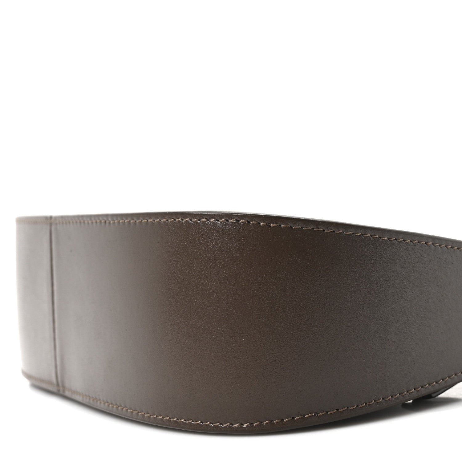 The Row Smooth Calfskin Half Moon Shoulder Bag Stone 9 of 9