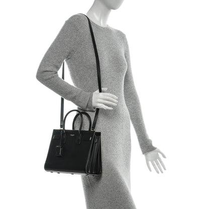 Saint Laurent Calfskin Baby Sac De Jour Black 2 of 6