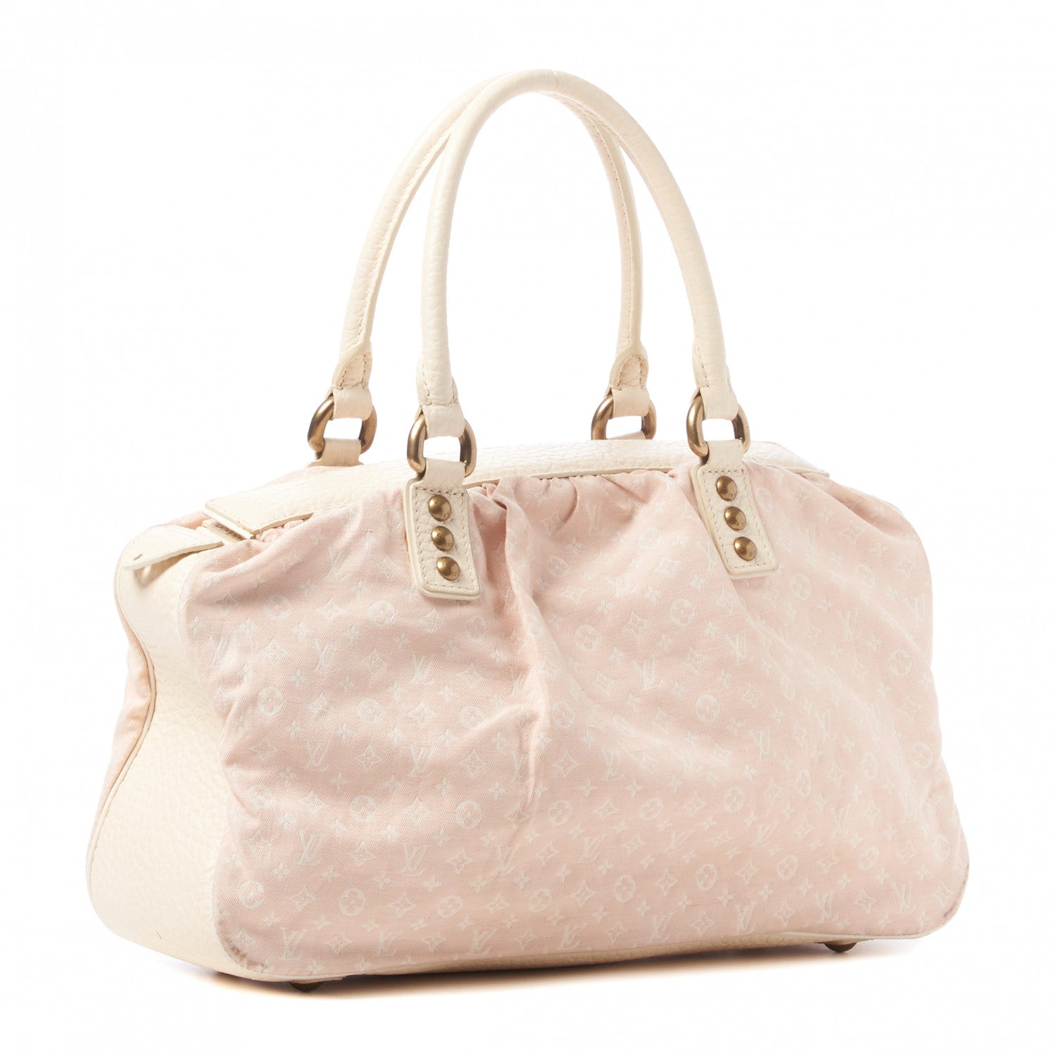 Louis Vuitton Mini Lin Trapeze GM Rose 3 of 11