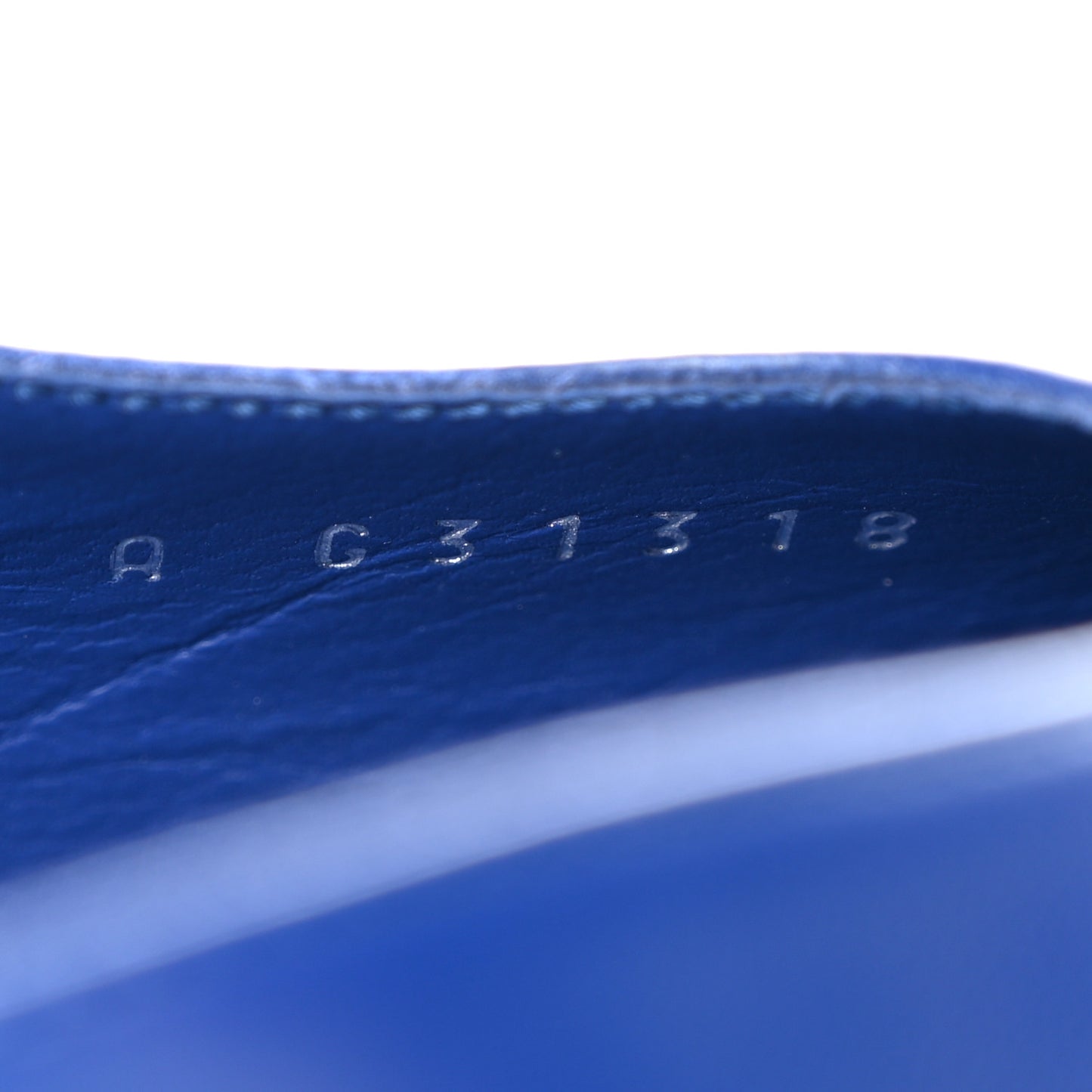 Lambskin Cap Toe Slingback Pumps 40 Blue