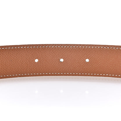 Hermes Box Epsom 32mm Guilloche H Belt 90 Black Gold 6 of 8