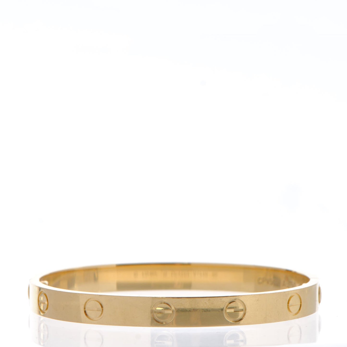 18K Yellow Gold LOVE Bracelet 16