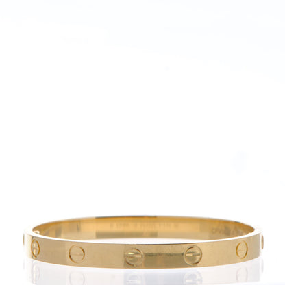 Cartier 18K Yellow Gold LOVE Bracelet 16 3 of 7