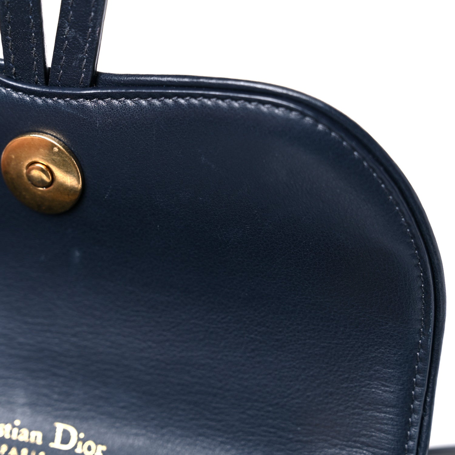 Christian Dior Oblique Saddle Belt Bag Blue 11 of 17