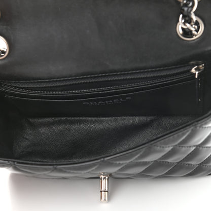 Chanel Patent Calfskin Quilted Mini Rectangular Flap Black 5 of 10