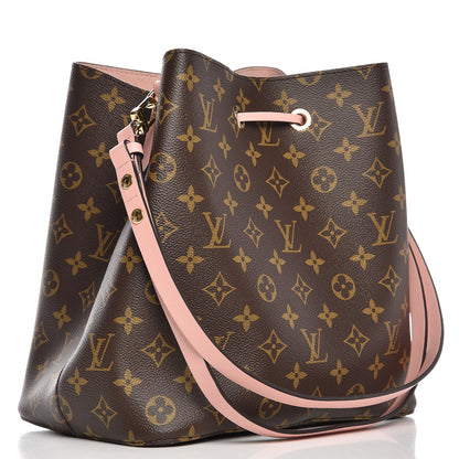 Louis Vuitton Monogram Neonoe MM Rose Poudre 3 of 7