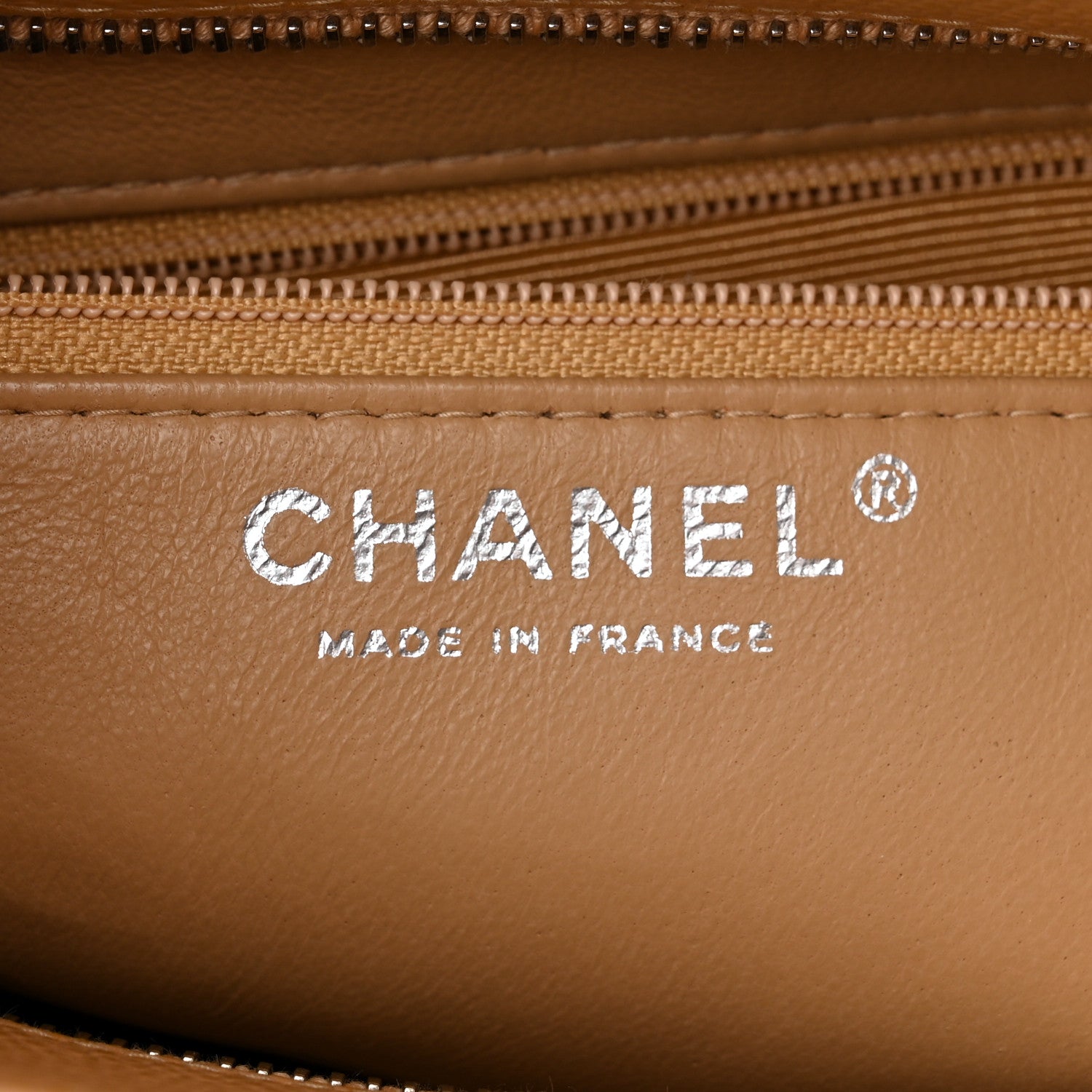Chanel Caviar Quilted Medallion Tote Beige 6 of 12
