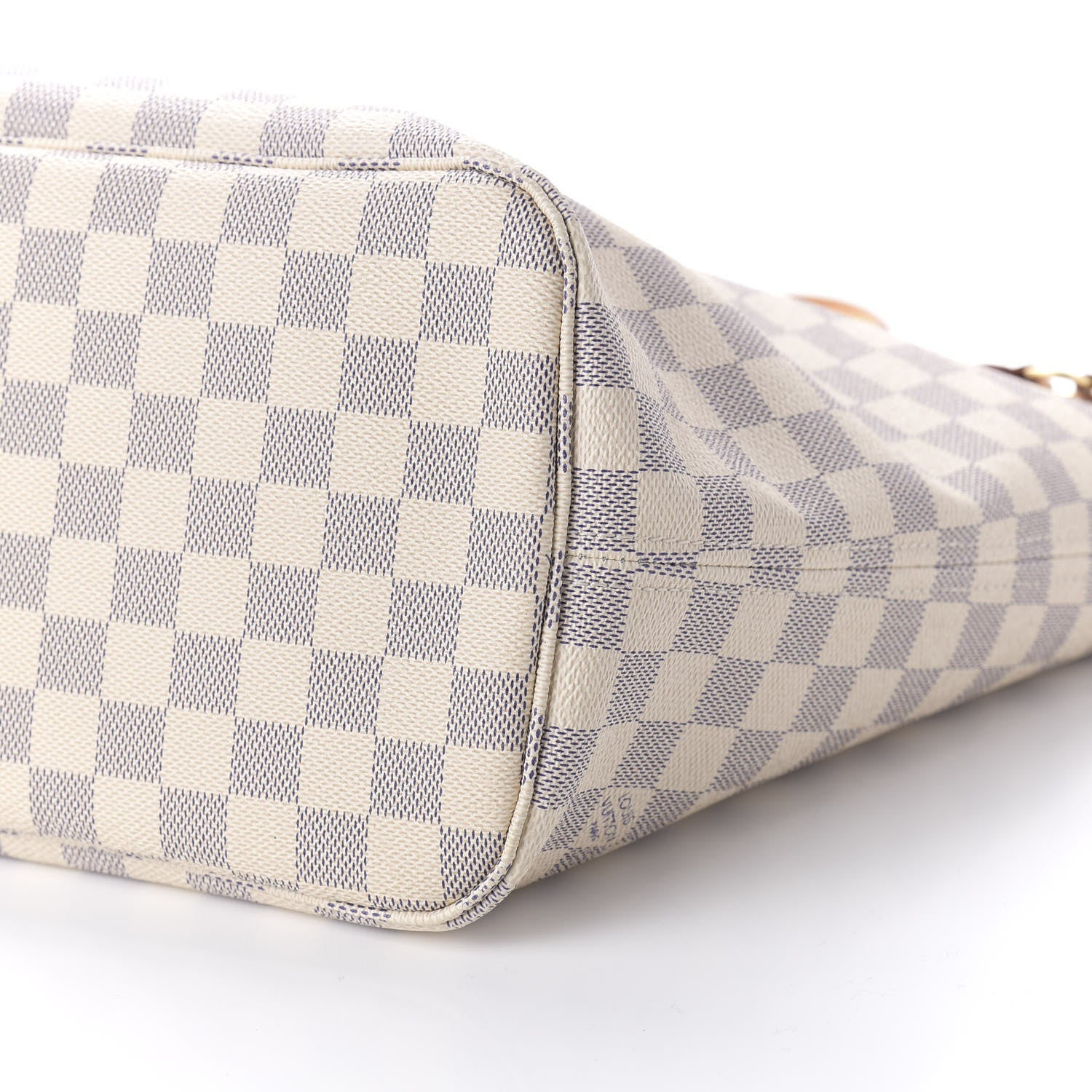 Louis Vuitton Damier Azur Neo Neverfull MM Rose Ballerine 7 of 10