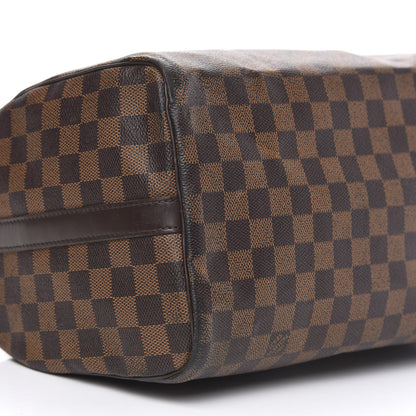 Louis Vuitton Damier Ebene Speedy Bandouliere 30 9 of 18