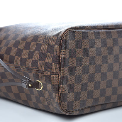 Louis Vuitton Damier Ebene Neo Neverfull MM Rose Ballerine 10 of 11