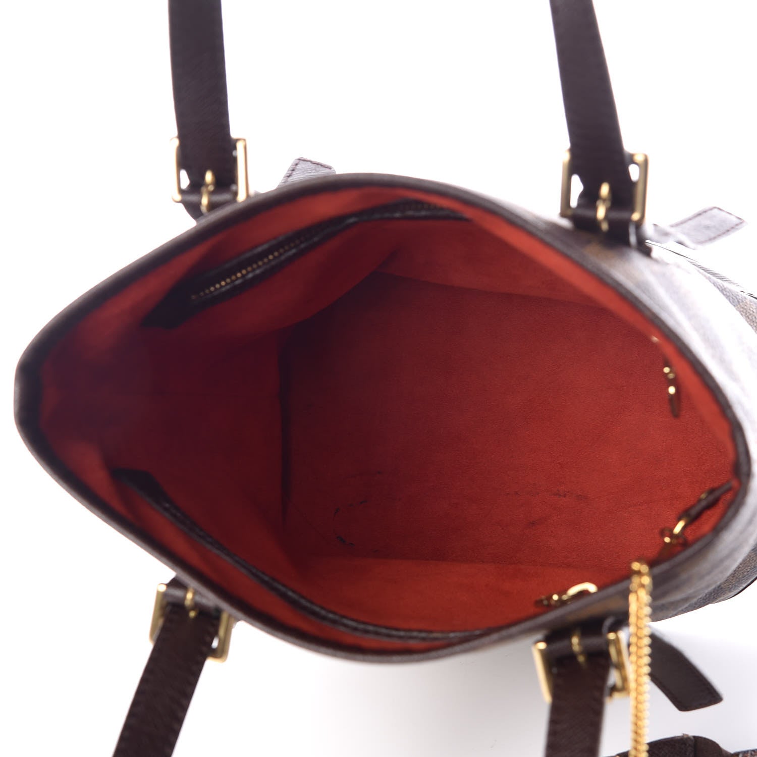 Louis Vuitton Damier Ebene Marais Bucket 23 5 of 14