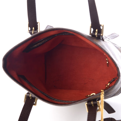 Louis Vuitton Damier Ebene Marais Bucket 23 5 of 14