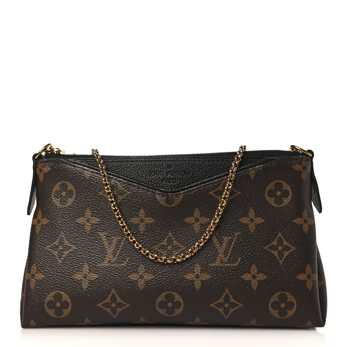 Monogram Pallas Clutch Black