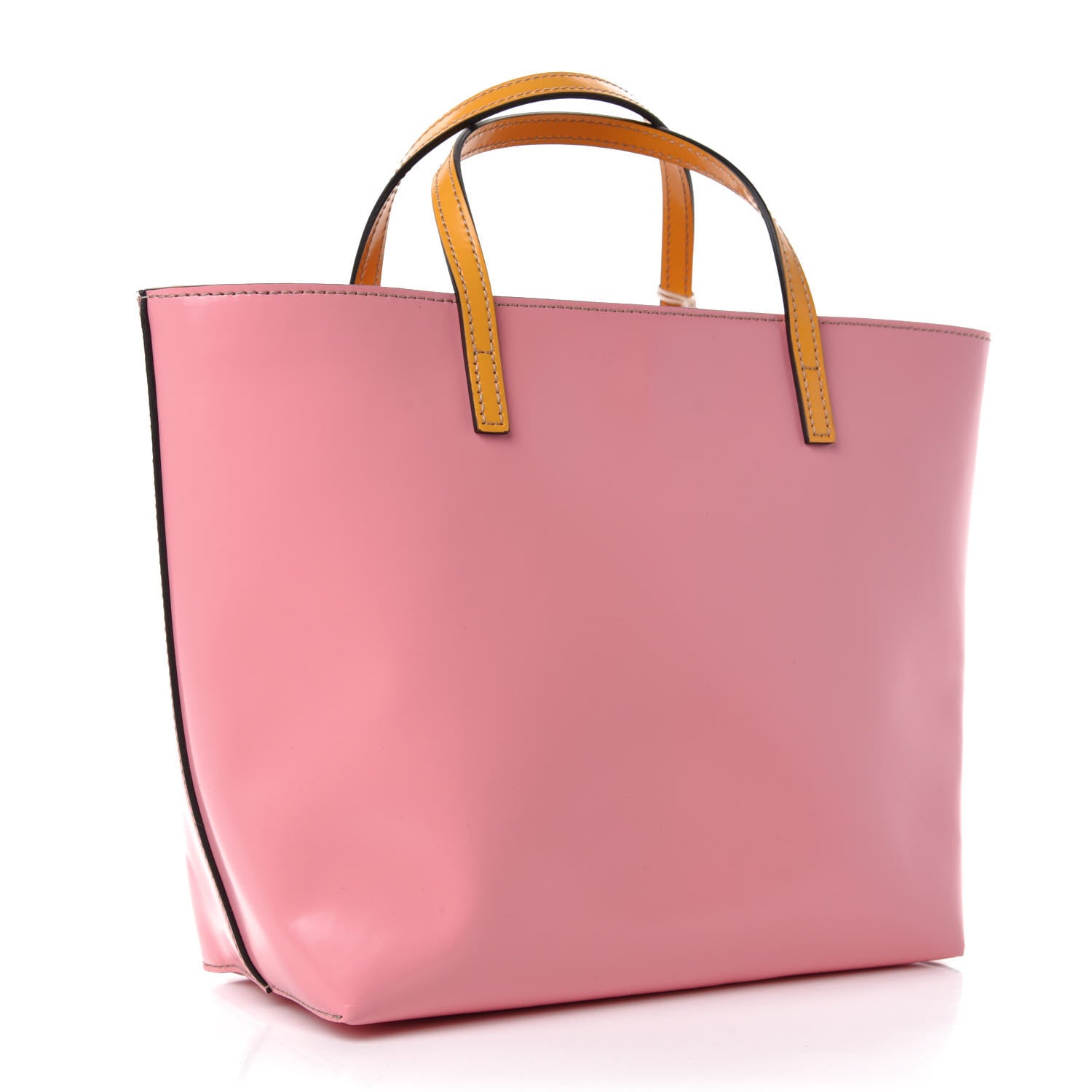 Gucci Calfskin Childrens Rainbow Tote Lotus Pink Crop Multicolor 3 of 10