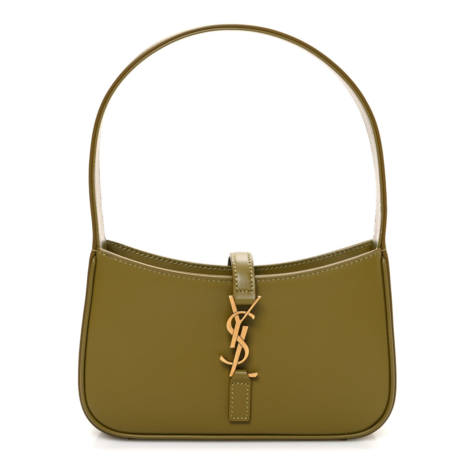 Saint Laurent Smooth Calfskin Le 5 A 7 Hobo Mini Olive Drab 1 of 10