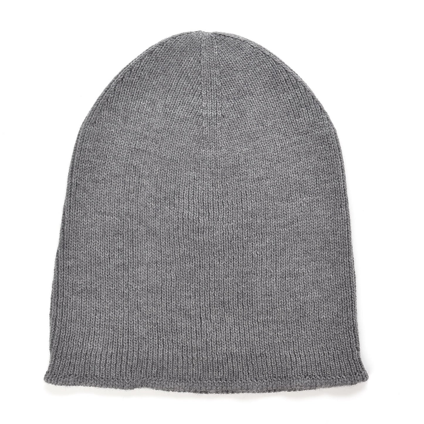 Wool Tricot Interlocking G Simple GG Beanie Hat M Graphite