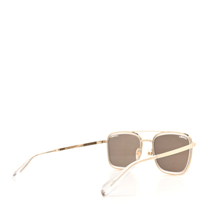 Chanel Metal Pilot Sunglasses 4241 Silver 4 of 8