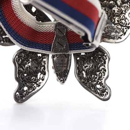 Gucci Web Crystal Butterfly Bracelet 5 of 7