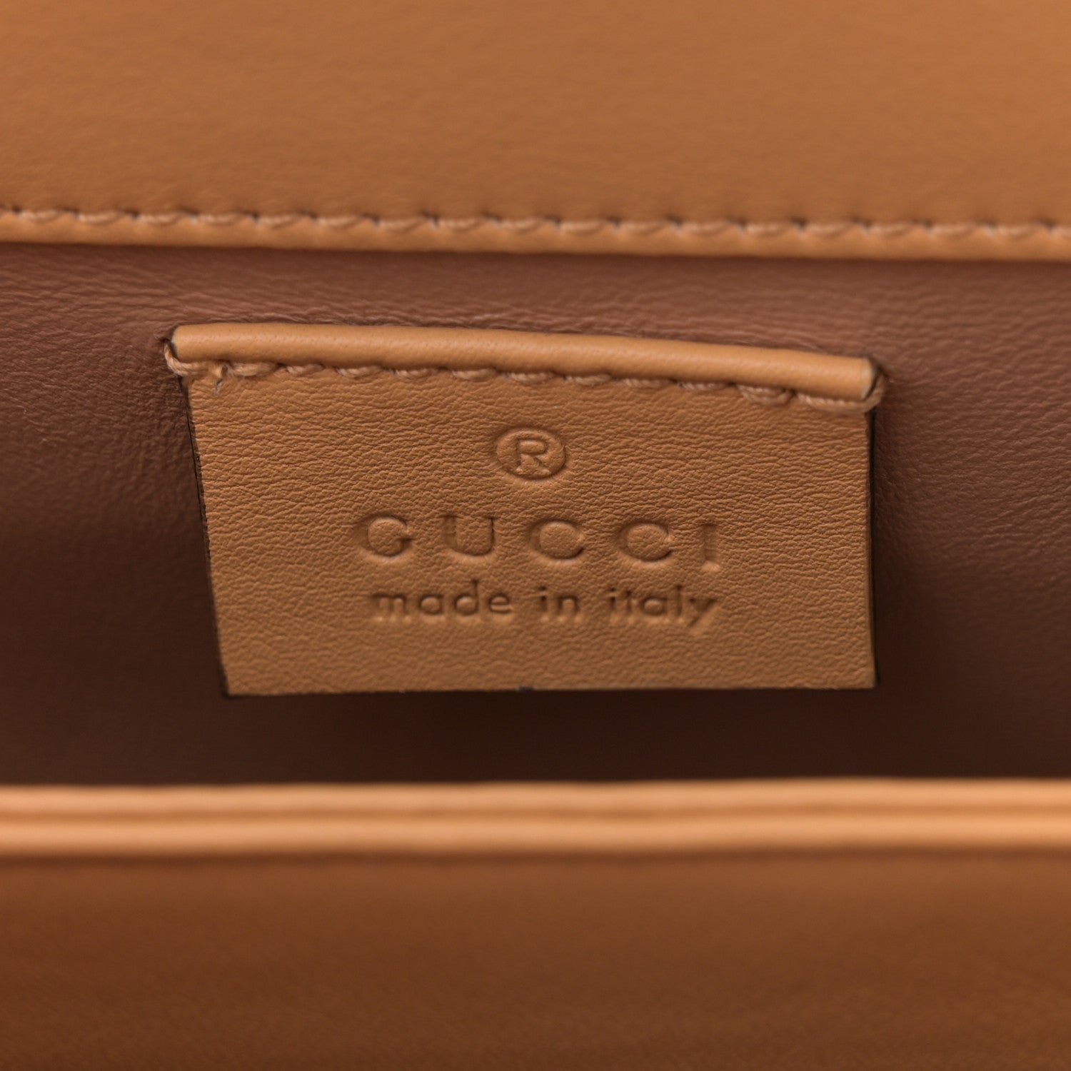 Gucci Snakeskin GG Mini Ophidia Chain Shoulder Bag Brown 6 of 10