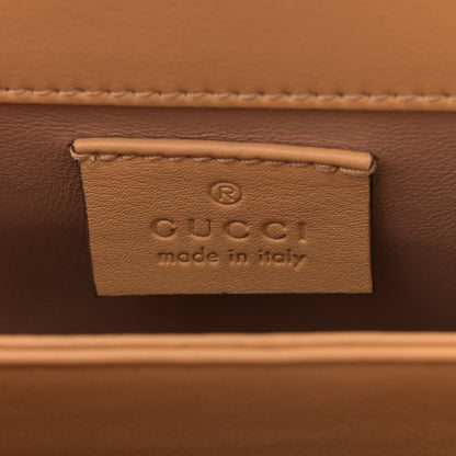 Gucci Snakeskin GG Mini Ophidia Chain Shoulder Bag Brown 6 of 10