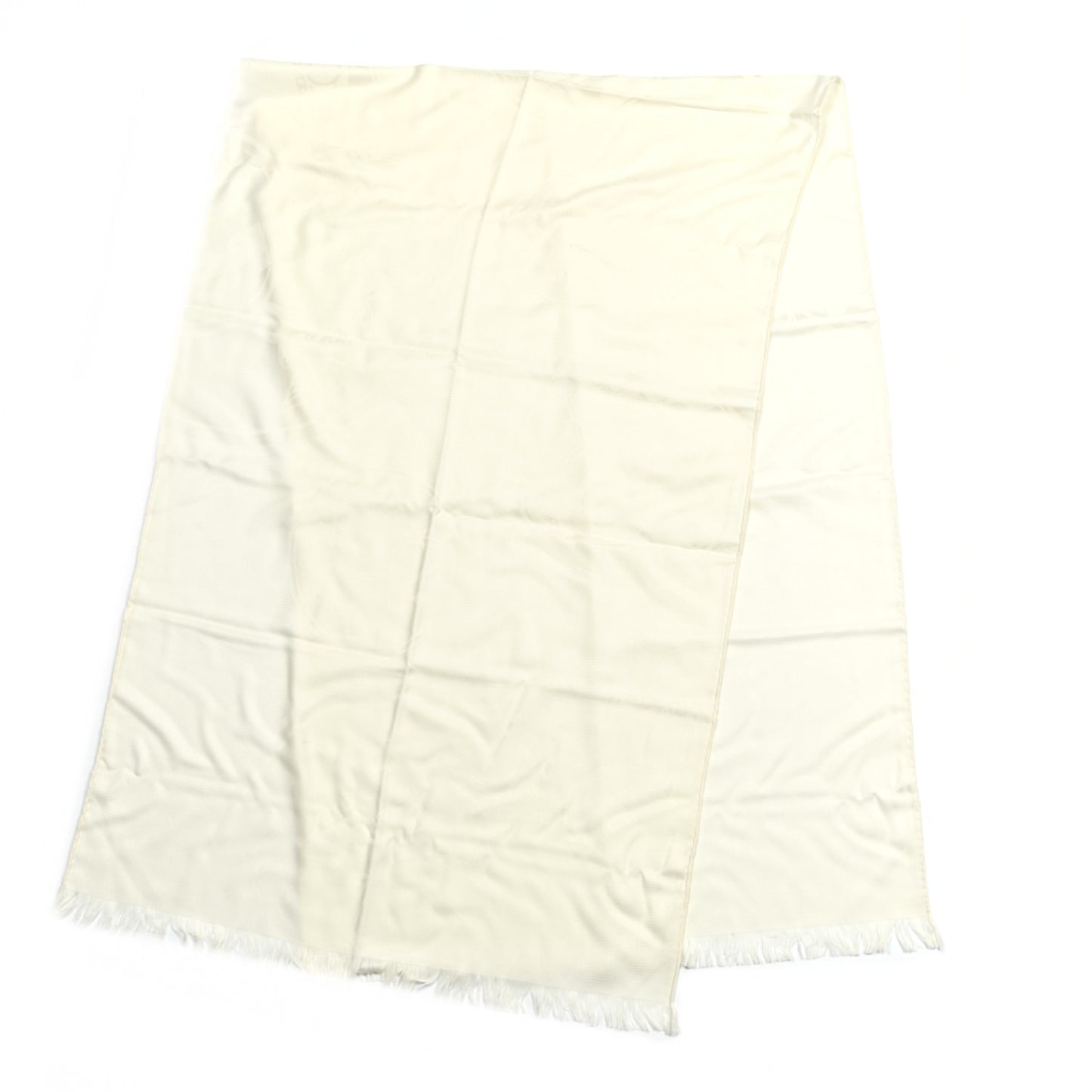 Cashmere Silk New Libris Confettis D'Ex Stole Ivory