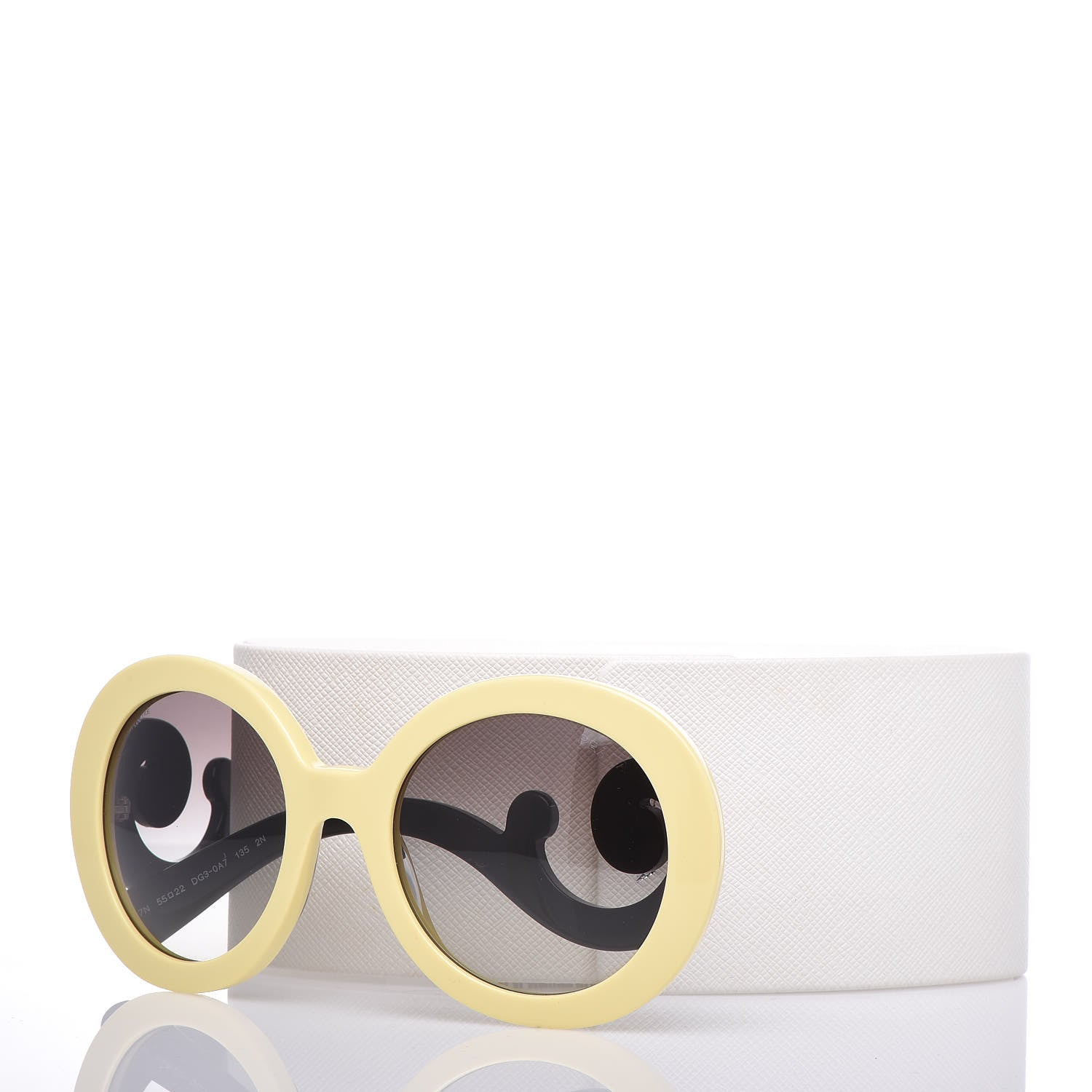 Prada Sunglasses SPR 27N Yellow Black 7 of 7