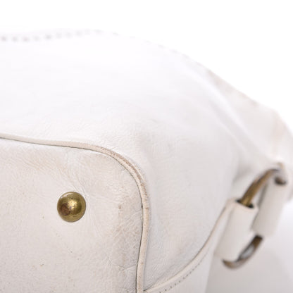 Saint Laurent Calfskin Oversized Muse White 23 of 25