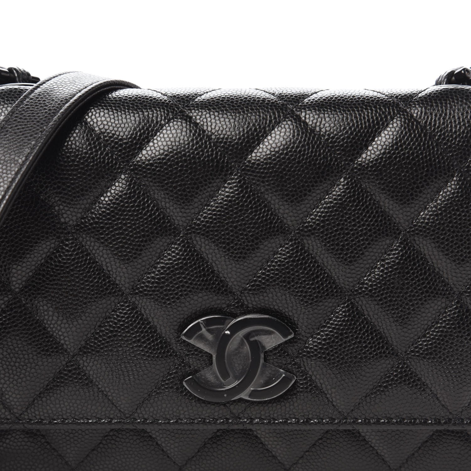 Chanel Caviar Quilted My Everything Wallet On Chain WOC Black 20 of 25