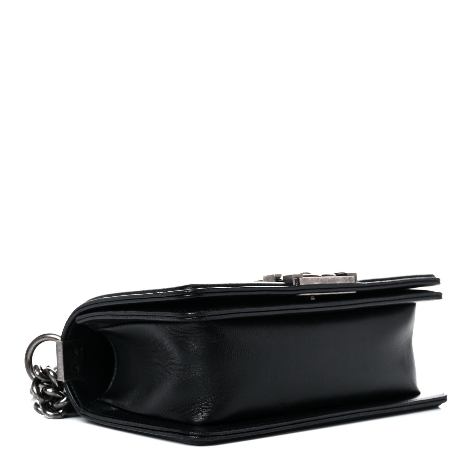Chanel Lambskin Quilted Small Boy Flap Black 4 of 15