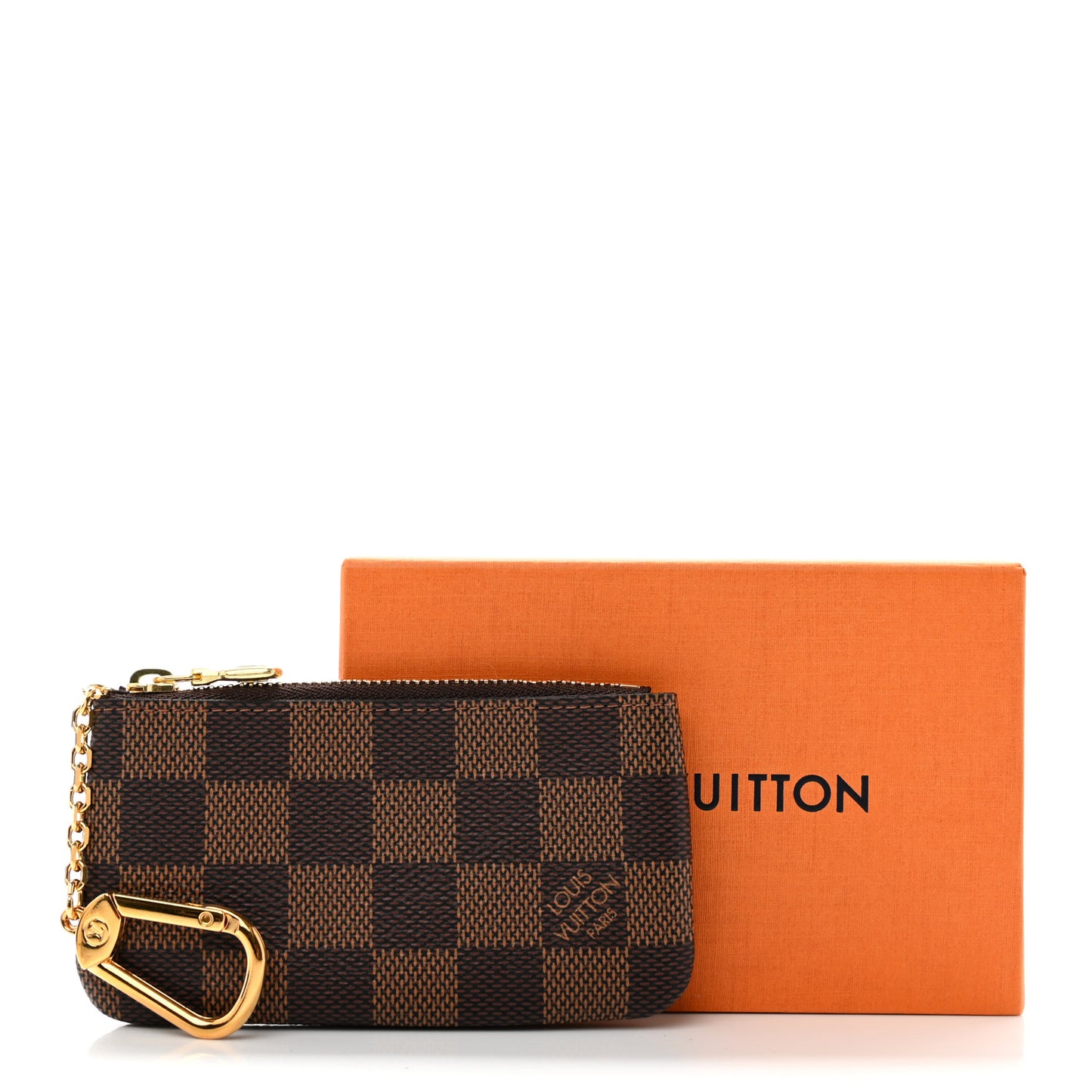 Damier Ebene Key Pouch