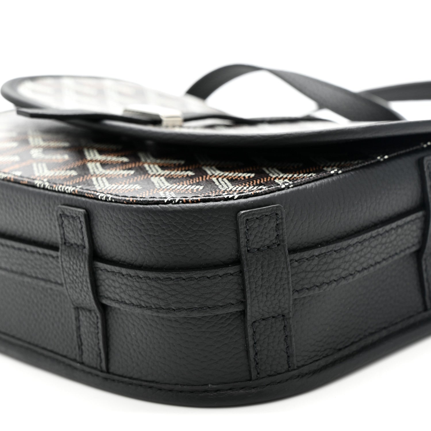 Goyard Goyardine Belvedere II PM Messenger Bag Black 9 of 10