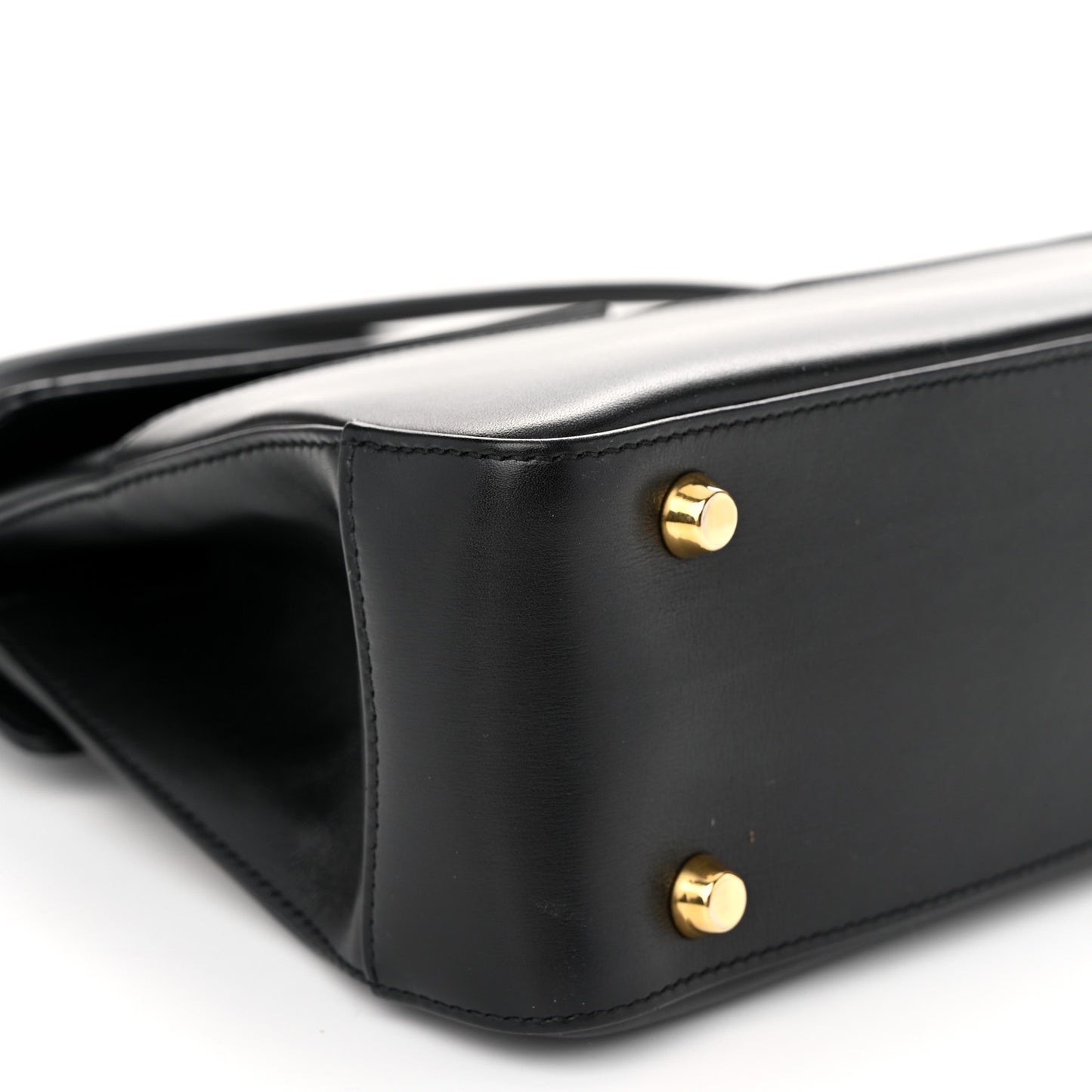 Smooth Calfskin Parisienne Bag Black