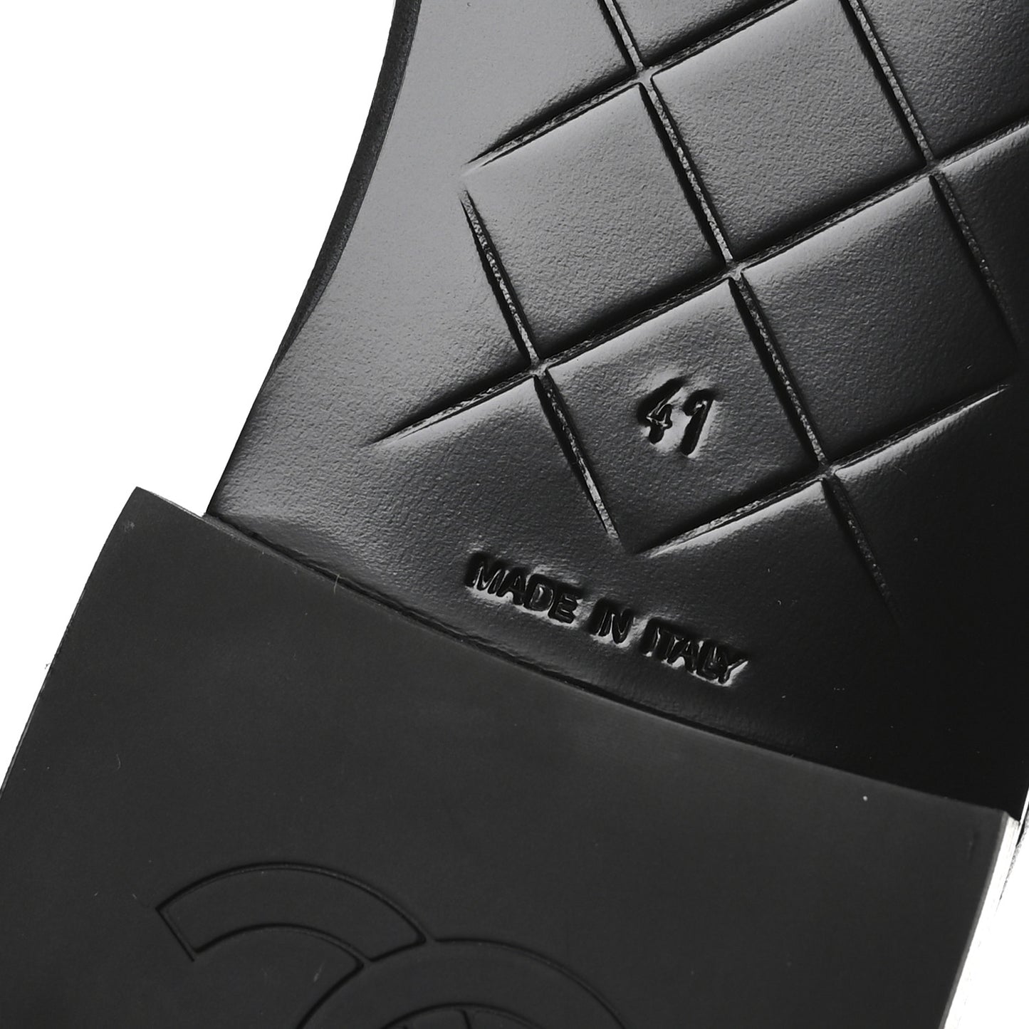 Lambskin Quilted CC Turnlock Loafers 41 Black