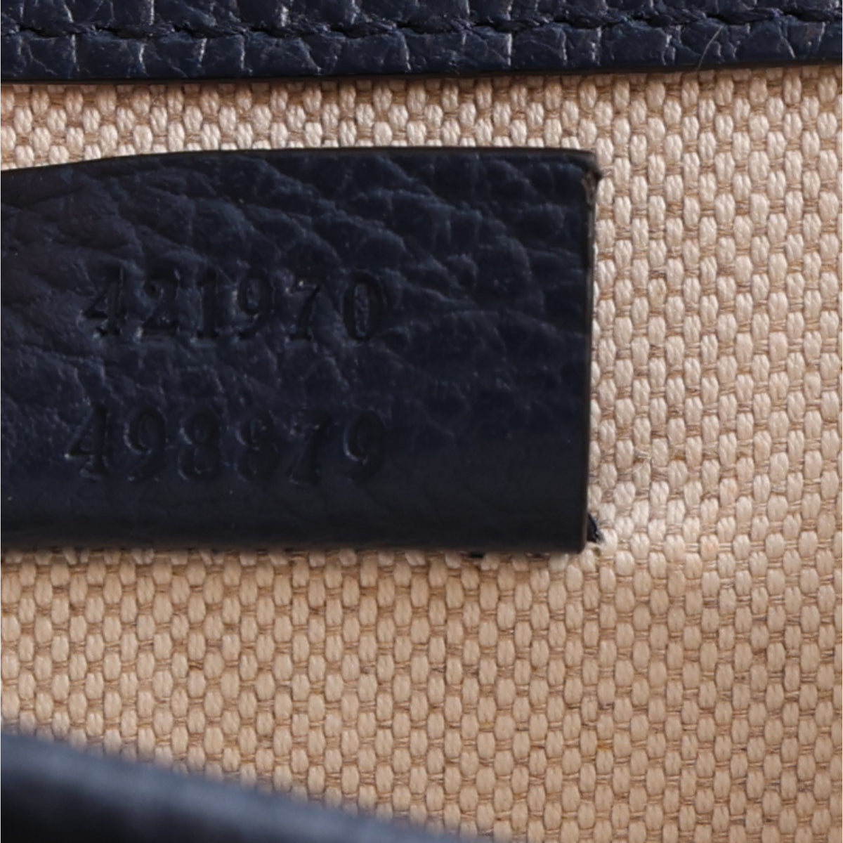 Gucci Dollar Calfskin Crystal Mini Dionysus Shoulder Bag Blue Agata Montana Sapphire 7 of 10