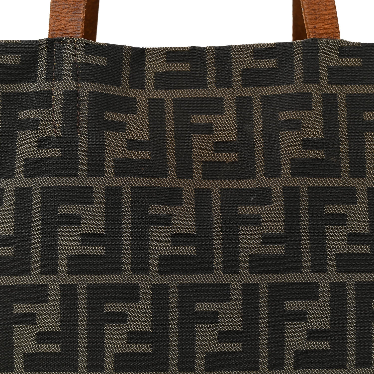 Fendi Zucca Small Tote Tobacco 7 of 16