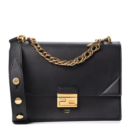 Fendi Vitello Grace Matte F is Fendi Kan U Shoulder Bag Black 1 of 9