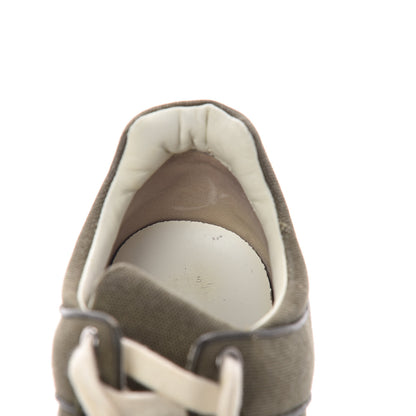 Chanel Fabric CC Sneakers 37.5 Khaki 11 of 12