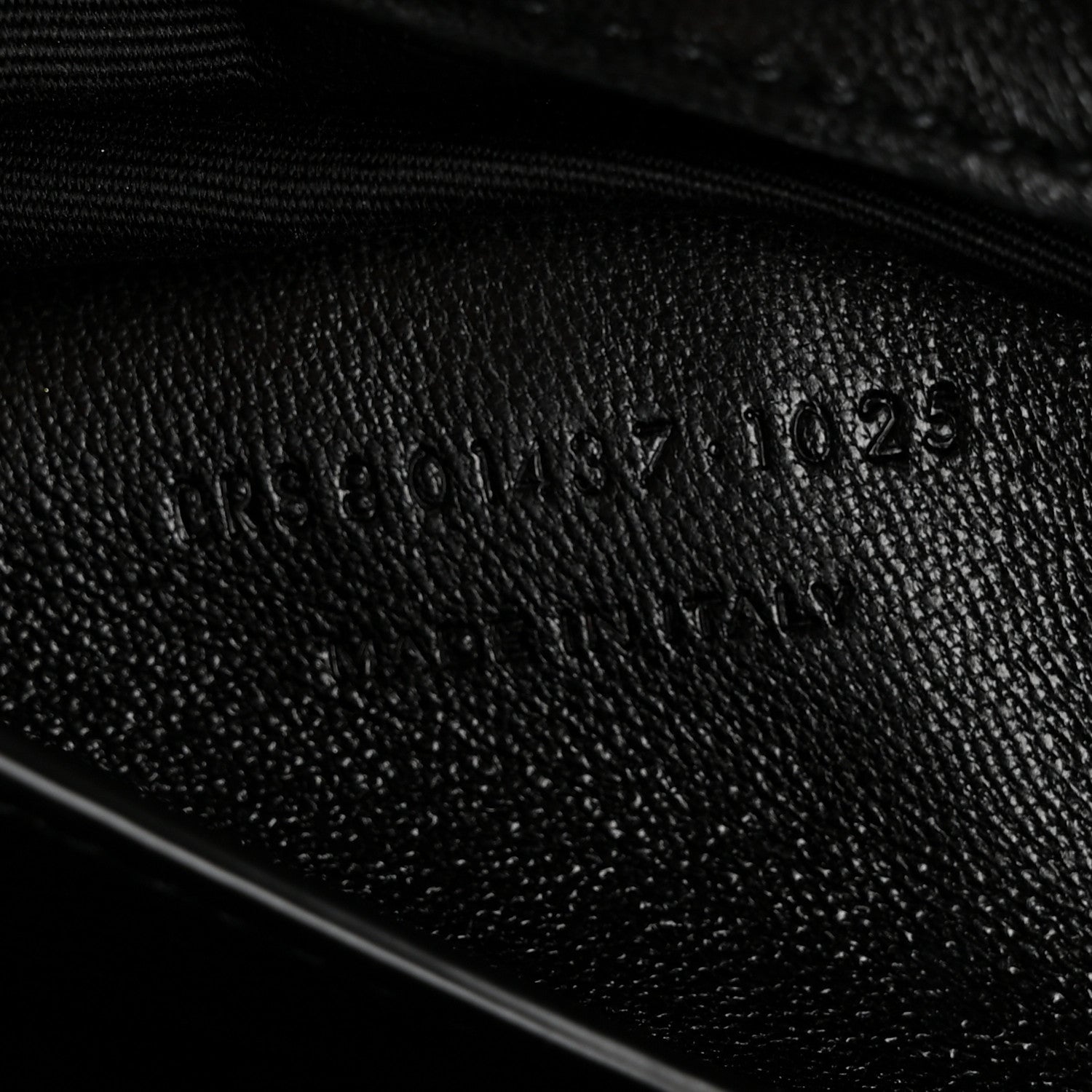 Saint Laurent Lambskin Chevron Quilted Small Loulou Black 8 of 12