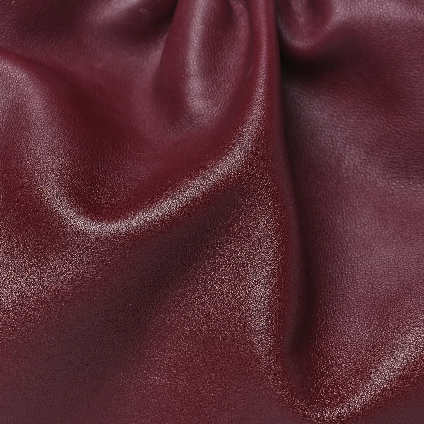 Smooth Butter Calf The Pouch Oversized Clutch Bordeaux