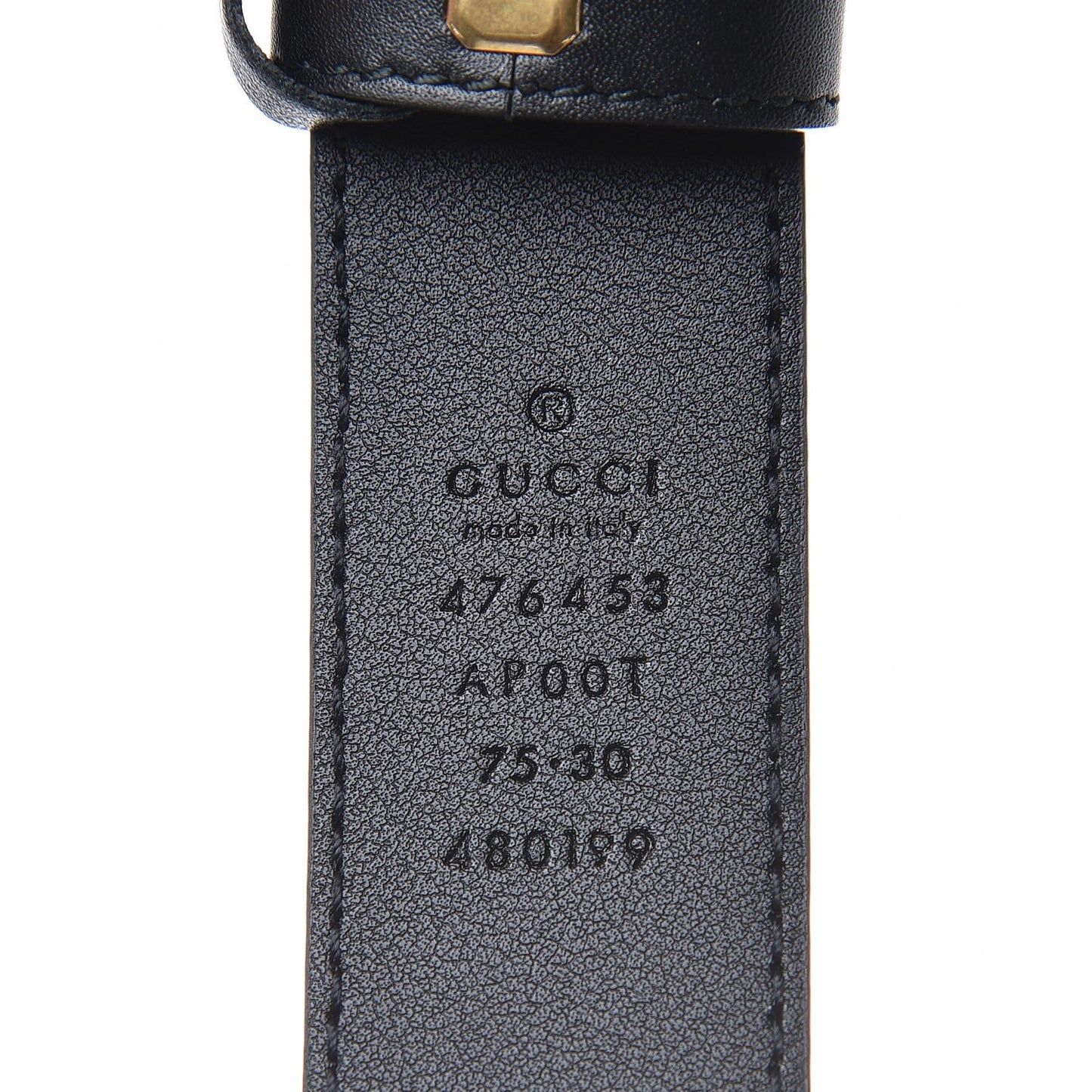 Calfskin Dionysus 30mm Belt 75 30 Black