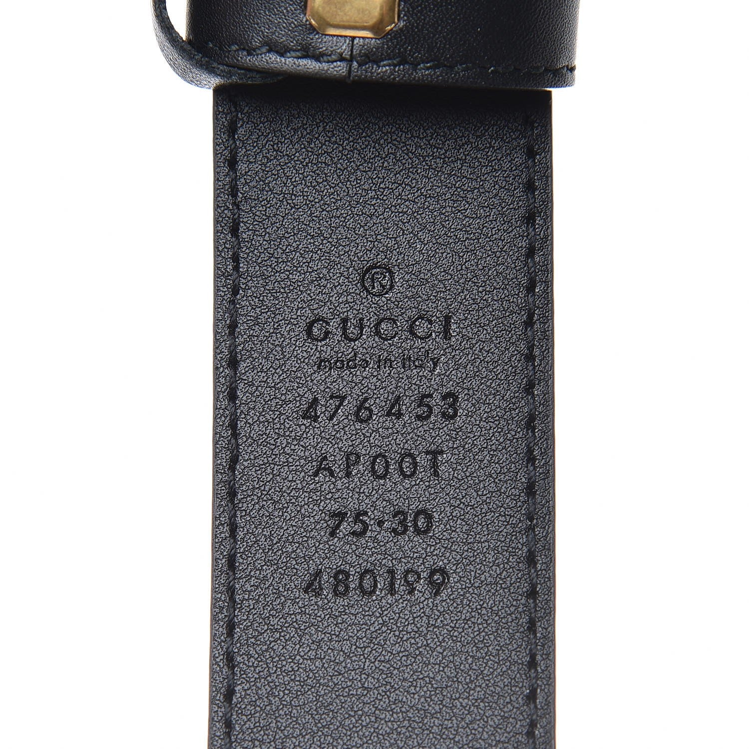 Gucci Calfskin Dionysus 30mm Belt 75 30 Black 6 of 7