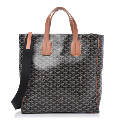 Goyard Goyardine Voltaire III Tote Black Gold 1 of 9
